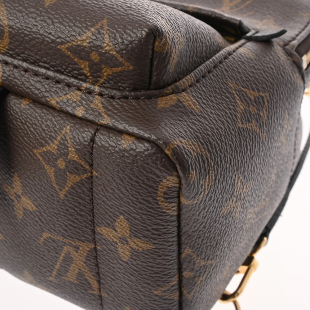Louis Vuitton Canvas Daypack Monogram Springs Brown Palm Backpack - Picture 6 of 11